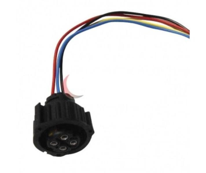 Купити Розетка для підключення ліхтаря причепа 4-pin AMP 2.5 Mars AMP 2.5 Туреччина (2404680056)