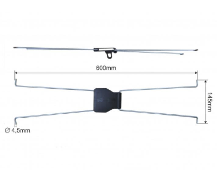 Buy L-600 mm landslide roof hinge, KOGEL L = 600 mm (1806351493)