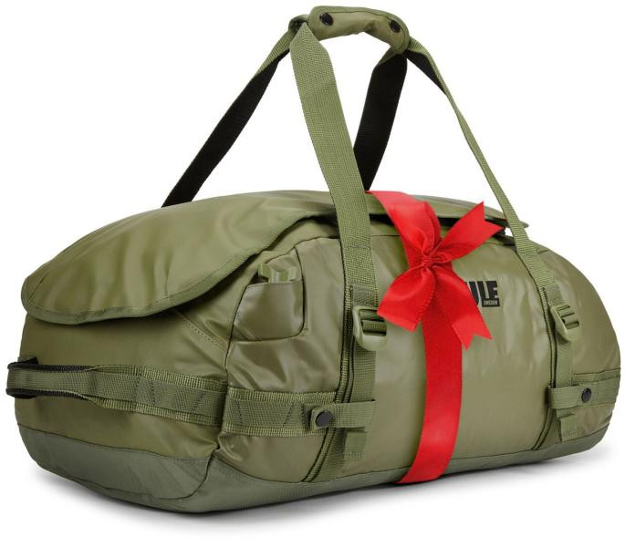Купить Подарочная спортивная сумка Thule Chasm Duffel 40L (Olivine) 3204296 (TH 3204296-Gift)
