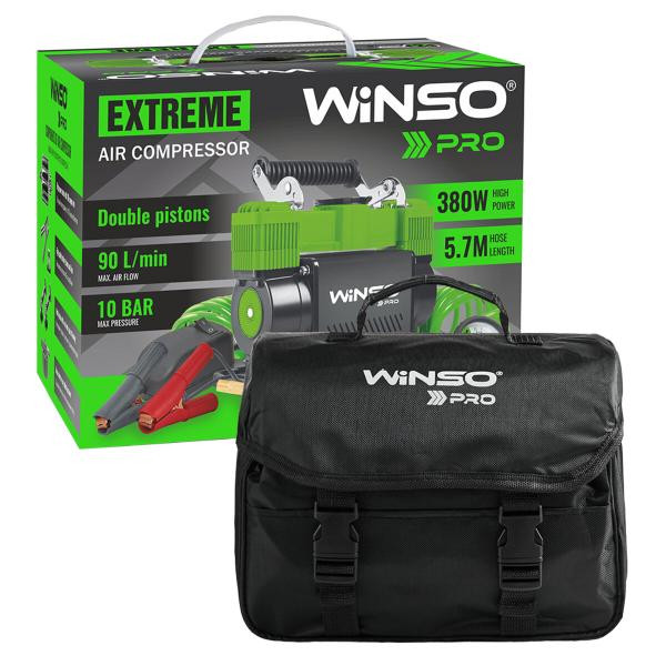 Buy Compressor Automobile Winso Pro Extreme 12v, 10 atm, 90 l/min with battery 17000