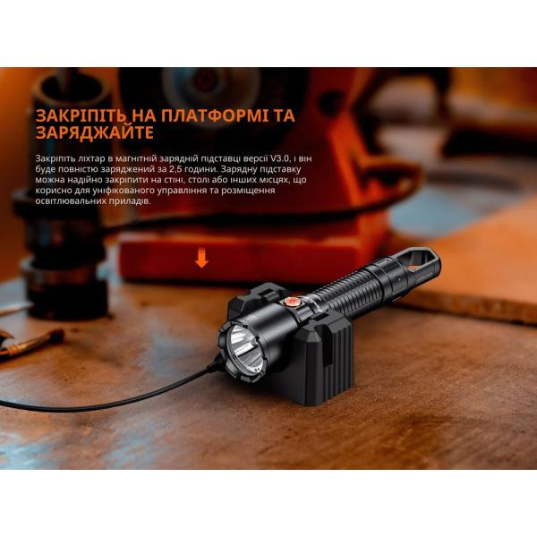 Купить Ліхтар професійний Fenix WF25RM з магнітною зарядкою
