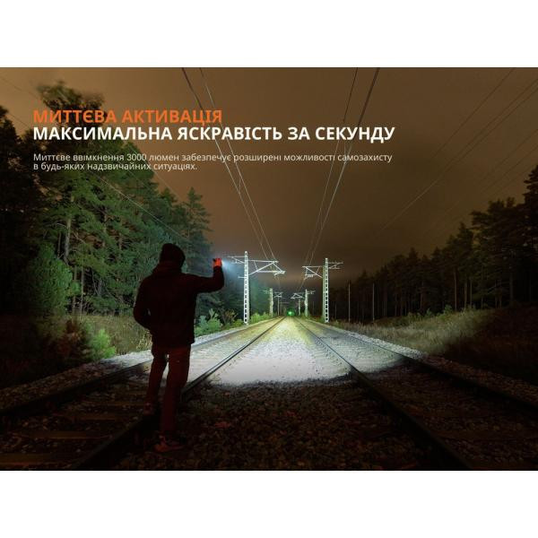 Купить Ліхтар професійний Fenix WF25RM з магнітною зарядкою