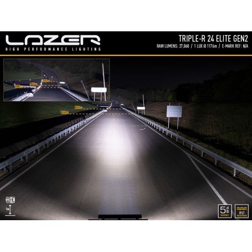 Купить Светодиодная балка Lazer Triple-R 24 Elite 00R24-G2-EL-B