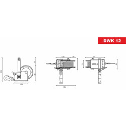 Купити Лебідка ручна Dragon Winch DWK 12 synthetic