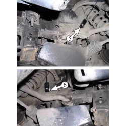 Купить Фаркоп передний для TOYOTA Land Cruiser Prado 120 от 2002