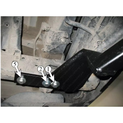 Купить Фаркоп для TOYOTA Land Cruiser 200 2007-2015 быстросъемный с балкой