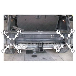 Купить Фаркоп для VOLKSWAGEN Tiguan 2008-2015 быстросъемный