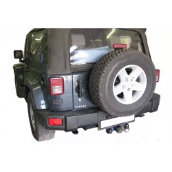 Купить Фаркоп для Jeep Wrangler Sahara от 2006 2 дверный быстросъемный