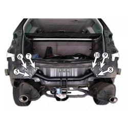 Купити Фаркоп для Subaru Forester 2008-2012 стандартний