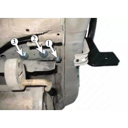 Купити Фаркоп для Subaru Outback 2003-2009 стандартний