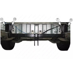 Купити Фаркоп для Subaru Outback 2003-2009 стандартний