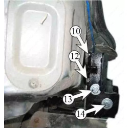 Купити Фаркоп для Subaru Outback 2003-2009 стандартний