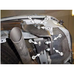 Купить Фаркоп для FAW Besturn X40 от 2017 быстросъемный