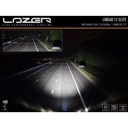 Купити Світлодіодна балка Lazer Linear-12 Elite з габаритними вогнями 0L12-PL-LNR