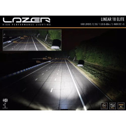 Купити Світлодіодна балка Lazer Linear-18 Elite з габаритними вогнями 0L18-PL-LNR