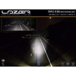 Купити Світлодіодна балка Lazer TRIPLE-R 850 з габаритними вогнями 00R6-PL-Std-B