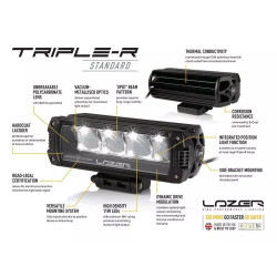 Купити Світлодіодна балка Lazer TRIPLE-R 850 з габаритними вогнями 00R6-PL-Std-B