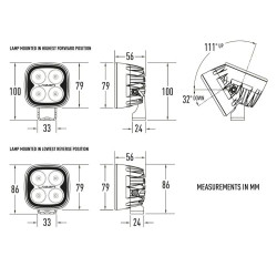 Купить Прожектор светодиодный Lazer Utility-25 00U25