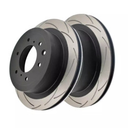 Buy Reinforced ventilated rear brake disk T2 Slot for Mitsubishi Pajero 07+ DBA2219S