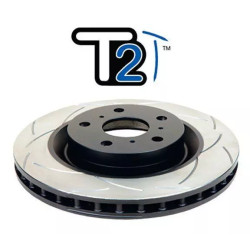 Buy Reinforced front brake disk t2 Slot for VW Touareg DBA2244S