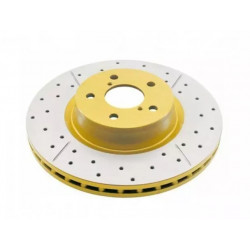 Купить Усиленный вентилируемый перфорированный передний тормозной диск для TOY Hilux 05+ DBA2714X
