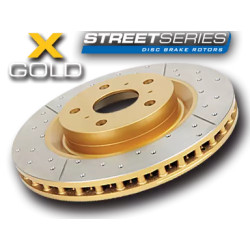 Buy Reinforced perforated front brake disk for Toyota LC -200 -15 DBA2722X