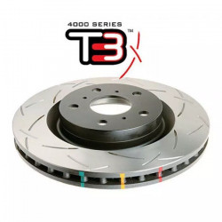 Купити Посилений вентильований передній гальмівний диск T3 SLOT для TOY FJ-CRUISER DBA42716S