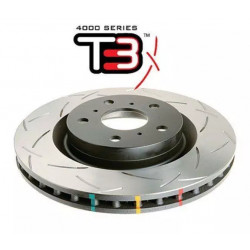 Купити Посилений вентильований передній гальмівний диск T3 SLOT для MITSU Outl/Lancer F DBA4417S