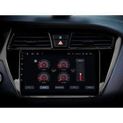 Buy Gazer T6009-GB multimedia system to Hyundai I20 2 (GB) 2014-2018