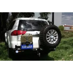 Купить Выносное крепление запасного колеса KAYMAR для Mitsubishi Pajero Sport от 2010 на левую сторону