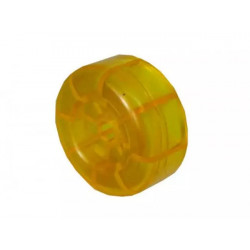 Купить Торцевая крышка килевого ролика лодочного прицепа Knott 88 мм 14.3 мм 35 мм желтая