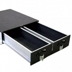 Купить Двойной алюминиевый ящик в кабину Alu-Cab 1245x1000x285 мм