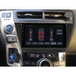 Buy Gazer T6009-ZVW40 Multimedia System to Toyota Prius V (ZVW40) 2012-2017