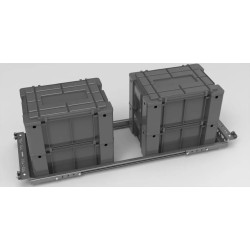 Купити Висувна полиця для двох ящиків Alu-Cab 1420x492x97 мм