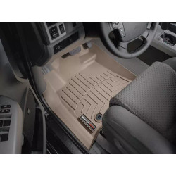 Купить Ковры резиновые передние бежевые WeatherTech для Toyota Tundra/Sequoia 12+ 454081