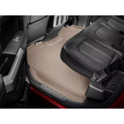 Купить Ковры резиновые задние бежевые WeatherTech для Ford F-150 2015+ (CrewCab - самая длинная будка) 456972