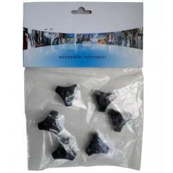 Купить Ручки пластиковые Peruzzo 914 Six Plastic Knobs 6x6 мм