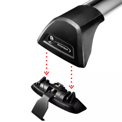 Купить Монтажный комплект Whispbar K357 для Mitsubishi Outlander 2007-2009