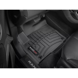Купить Ковры резиновые передние черные WeatherTech для Range Rover Evoque 2012+ 444041
