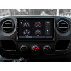 Buy Gazer T6510-NV400 PRO Multimedia System to Opel Movano 2 2010-2019