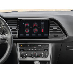 Buy Gazer T6009-5F PRO Multimedia System to Seat Leon 3 (5F) 2012-2020