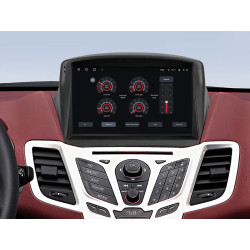 Купить Мультимедійна система Gazer T6509-WT/L PRO до Ford Fiesta Mk 6 2008-2019