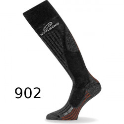 Купить Шкарпетки Lasting SWH XL 902 чорний/оранжевий