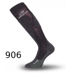 Купить Шкарпетки Lasting SWH XL 906 чорний/бордовий