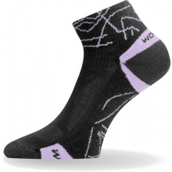 Купить Шкарпетки Lasting WDL M чорний/фіолетовий 904