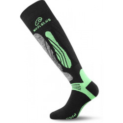 Купить Шкарпетки Lasting SWI XL 906 чорний/зелений