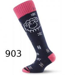 Купить Шкарпетки Lasting SJW XS 903 чорний/рожевий