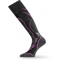 Купить Шкарпетки Lasting STW M 984 чорний/фіолетовий