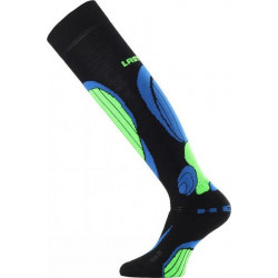 Купить Шкарпетки Lasting SBP M чорний/зелений/синій 906
