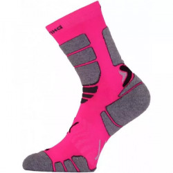 Купить Шкарпетки Lasting ILR 408 - M - рожевий/сірий